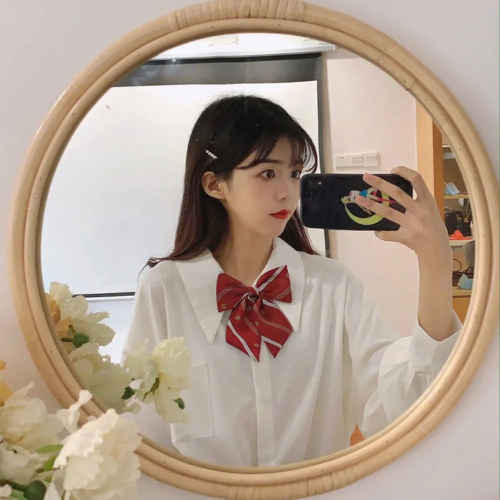 Missnight White Long Sleeve Shirt Cute Bow Tie Laple Collar Long Blouse Women School Casual Shirts Korean Fashion Plus Size
Missnight White Long Sleeve Shirt Cute Bow Tie Laple Collar Long Blouse Women School Casual Shirts Korean Fashion Plus Size