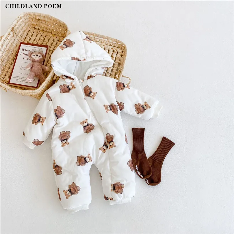 Baby Winter Clothes Newborn Baby Romper Outerwear Thick Fleece Infant Boys Girls Romper Jumpsuit Cotton Baby Snowsuit Playsuit
Baby Winter Clothes Newborn Baby Romper Outerwear Thick Fleece Infant Boys Girls Romper Jumpsuit Cotton Baby Snowsuit Playsuit