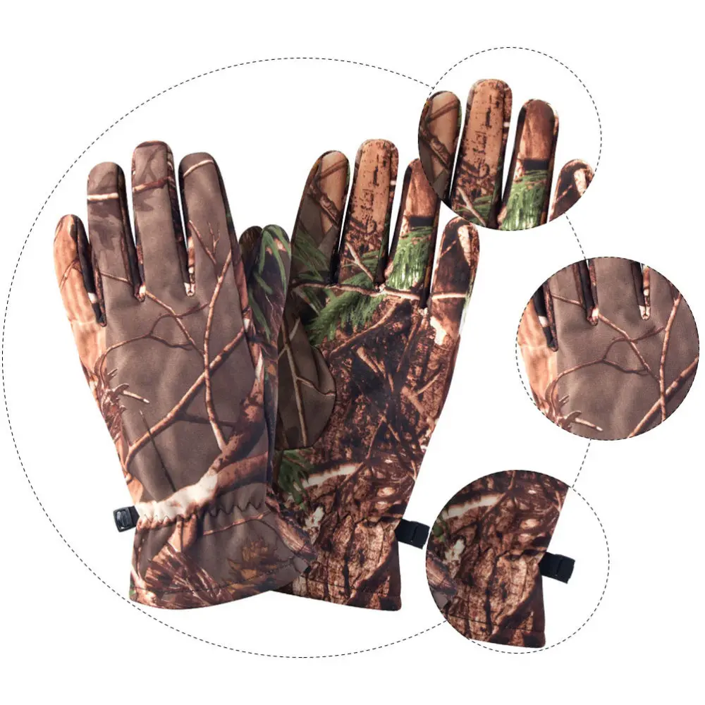 1 Pair of Camo Full Finger Outdoor Camouflage Gear 
1 Pair of Camo Full Finger Outdoor Camouflage Gear