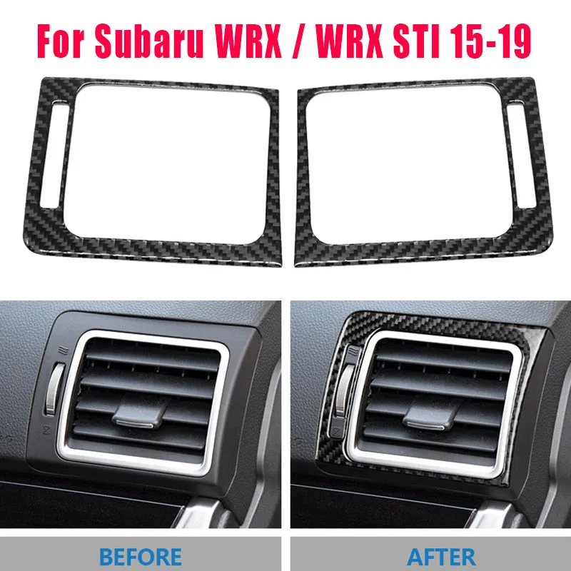 Carbon Fiber Air Vent Cover Trim Replacement Side Accessories For Subaru WRX / WRX STI 15-19 New
Carbon Fiber Air Vent Cover Trim Replacement Side Accessories For Subaru WRX / WRX STI 15-19 New