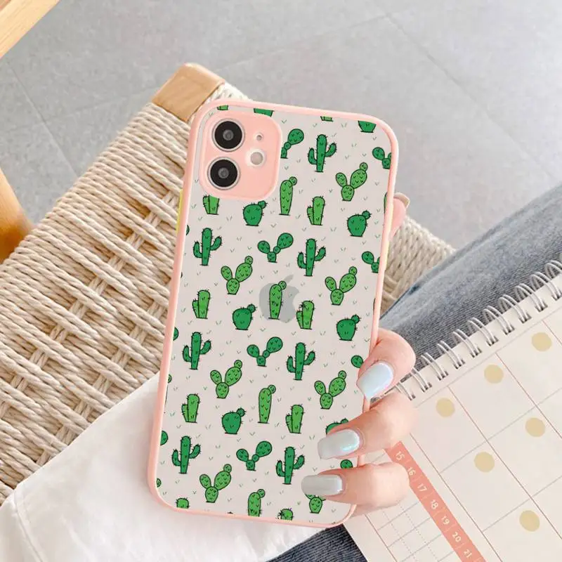Luxury brand plant cactus flower pattern Phone Case For iphone12 11 Pro Max X XS Max XR 7 8 Plus 12mini Translucent Cover 
Luxury brand plant cactus flower pattern Phone Case For iphone12 11 Pro Max X XS Max XR 7 8 Plus 12mini Translucent Cover