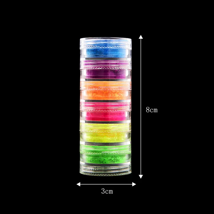 Hot 6 Colors Mixed Neon Powder Eyeshadow Matte Mineral Sequins Nail Art Polish Powder Shimmer Sparkling Eyeshadow Powder TSLM1
Hot 6 Colors Mixed Neon Powder Eyeshadow Matte Mineral Sequins Nail Art Polish Powder Shimmer Sparkling Eyeshadow Powder TSLM1