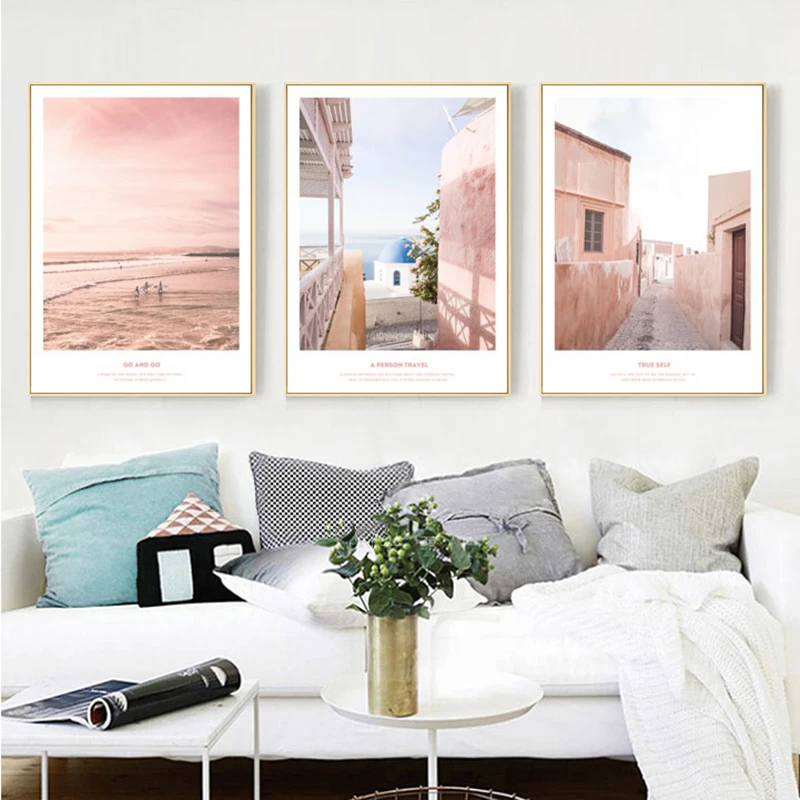 Yuke Art Modern Abstract Pink Landscape Poster and Print Canvas Painting Pictures Home Wall Art Decoration for Living Room
Yuke Art Modern Abstract Pink Landscape Poster and Print Canvas Painting Pictures Home Wall Art Decoration for Living Room