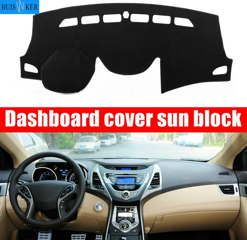 Car Styling Dashboard Cover Mat Pad Sun Shade Instrument Covers Carpet Accessories For Hyundai I35 Elantra Avante 2011 2012-2015
Car Styling Dashboard Cover Mat Pad Sun Shade Instrument Covers Carpet Accessories For Hyundai I35 Elantra Avante 2011 2012-2015