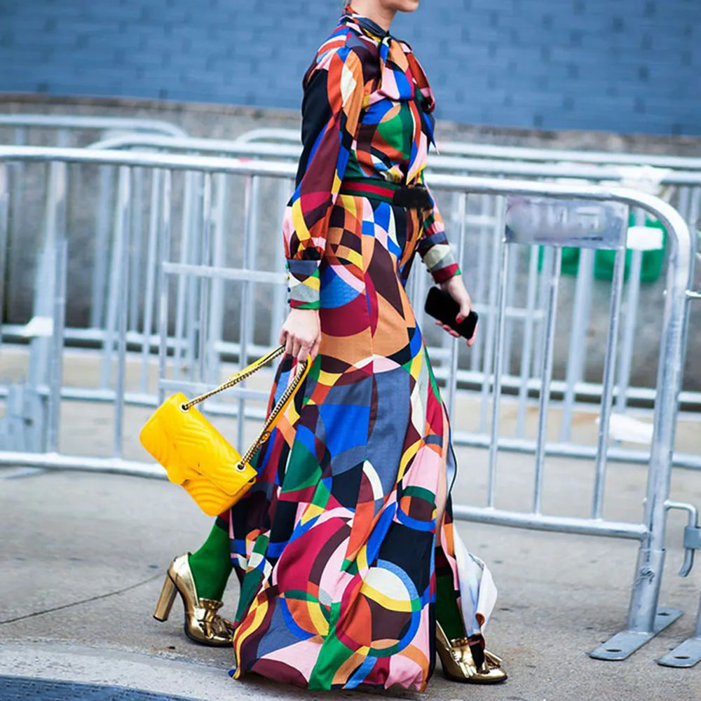 Dress 2021 New Style Pullover Explosion Style European And American Women's Printed Mopping Floor Dress Loose Waist Dress
Dress 2021 New Style Pullover Explosion Style European And American Women's Printed Mopping Floor Dress Loose Waist Dress