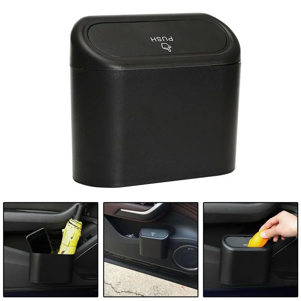 Universal Car Trash Can with Lid Hanging Vehicle Storage Bucket Trash Bin Trash Can Auto Interior Accessories
Universal Car Trash Can with Lid Hanging Vehicle Storage Bucket Trash Bin Trash Can Auto Interior Accessories