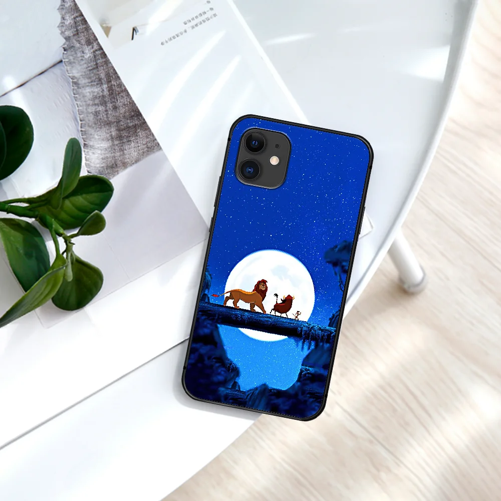 Cartoon Lion King Simba Phone Case For IPhone 4 4s 5 5S SE 5C 6 6S 7 8 Plus X XS XR 11 12 Mini Pro Max 2020 black Coque Soft
Cartoon Lion King Simba Phone Case For IPhone 4 4s 5 5S SE 5C 6 6S 7 8 Plus X XS XR 11 12 Mini Pro Max 2020 black Coque Soft
