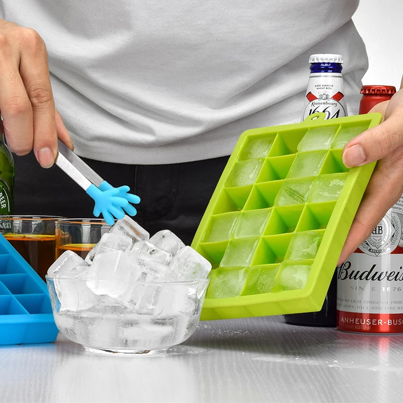 DIY Ice Cube Mold Square Shape Ice Cream Maker 15 Grid Food Grade Silicone Ice Tray Home with Lid Kitchen Bar Accessories
DIY Ice Cube Mold Square Shape Ice Cream Maker 15 Grid Food Grade Silicone Ice Tray Home with Lid Kitchen Bar Accessories