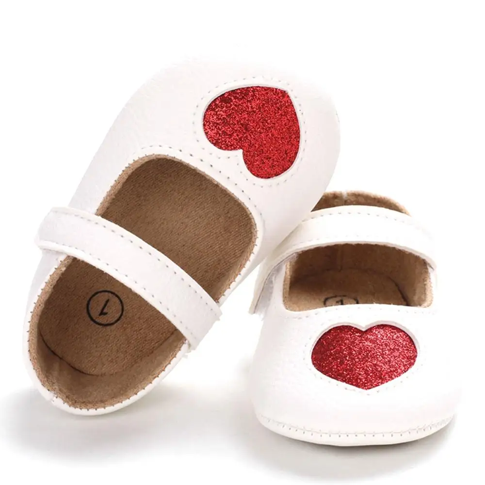 0-18M Cute Baby Girls Shoes Heart-Shaped Anti-Slip First Walkers Princess Shoes Casual Toddler Soft Soled First Walkers
0-18M Cute Baby Girls Shoes Heart-Shaped Anti-Slip First Walkers Princess Shoes Casual Toddler Soft Soled First Walkers