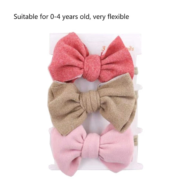 A2UB 3 Pcs Nylon Baby Headband Bowknot Elastic Hair Band Child Newborn Girls Hairband 
A2UB 3 Pcs Nylon Baby Headband Bowknot Elastic Hair Band Child Newborn Girls Hairband