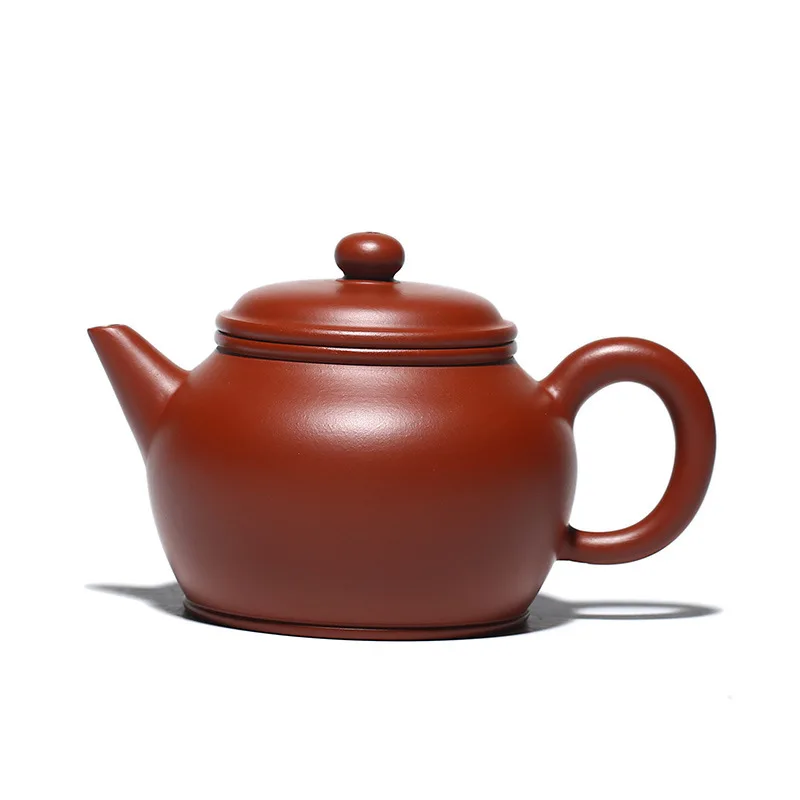 Yixing Zisha teapot Qiangji handmade Dahongpao horizontal teapot yuzhongsha Handmade 
Yixing Zisha teapot Qiangji handmade Dahongpao horizontal teapot yuzhongsha Handmade