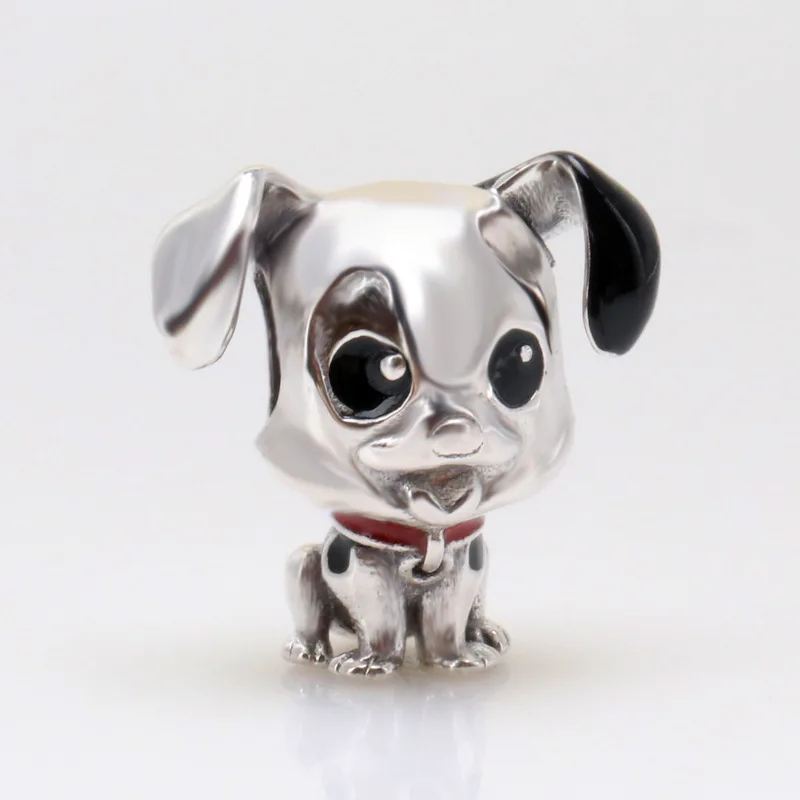 Claudia Hot Sale Genuine 100% 925 Sterling Silver Dalmatian Dog Black Epoxy Beads Fit Original Bracelet Necklace DIY Jewelry
Claudia Hot Sale Genuine 100% 925 Sterling Silver Dalmatian Dog Black Epoxy Beads Fit Original Bracelet Necklace DIY Jewelry