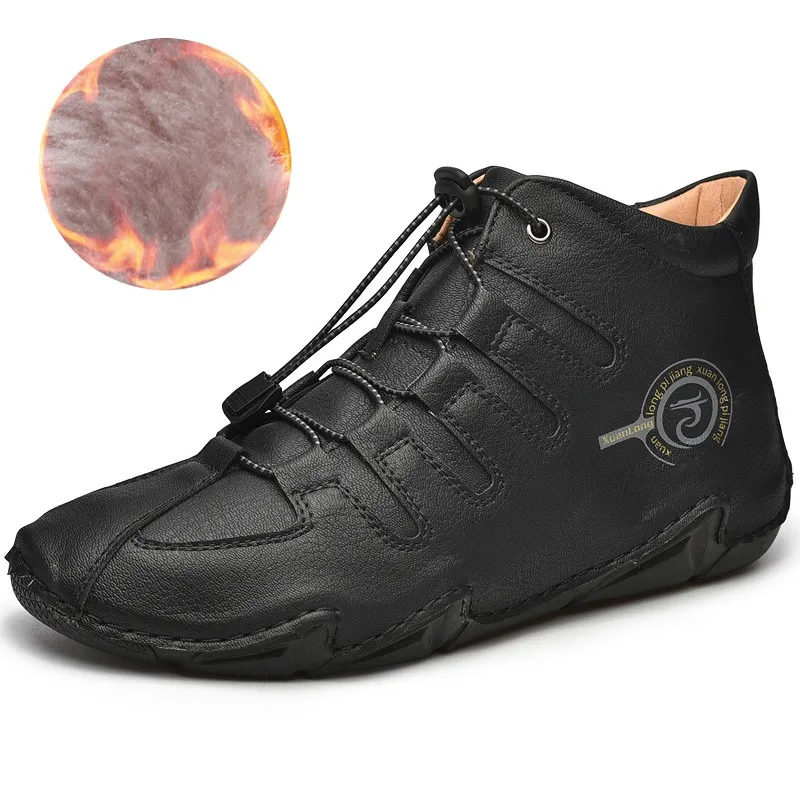High Top Man Casual Shoes Autumn Winter Leather Driving Shoes Big Size 48 47 Plush Warm Mens Shoes Waterproof Outdoor Flats Mens
High Top Man Casual Shoes Autumn Winter Leather Driving Shoes Big Size 48 47 Plush Warm Mens Shoes Waterproof Outdoor Flats Mens