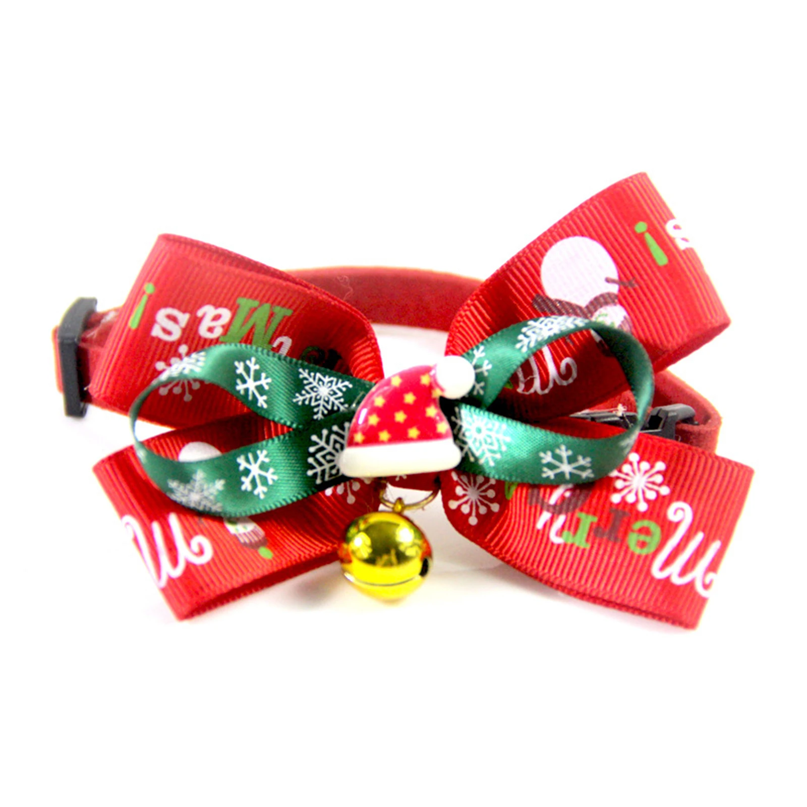Christmas Bow Cats Bells Collars Adjustable Nylon Buckles Xmas Pet Collar Cat Head Pattern Supplies For Accessories1 Piece 
Christmas Bow Cats Bells Collars Adjustable Nylon Buckles Xmas Pet Collar Cat Head Pattern Supplies For Accessories1 Piece