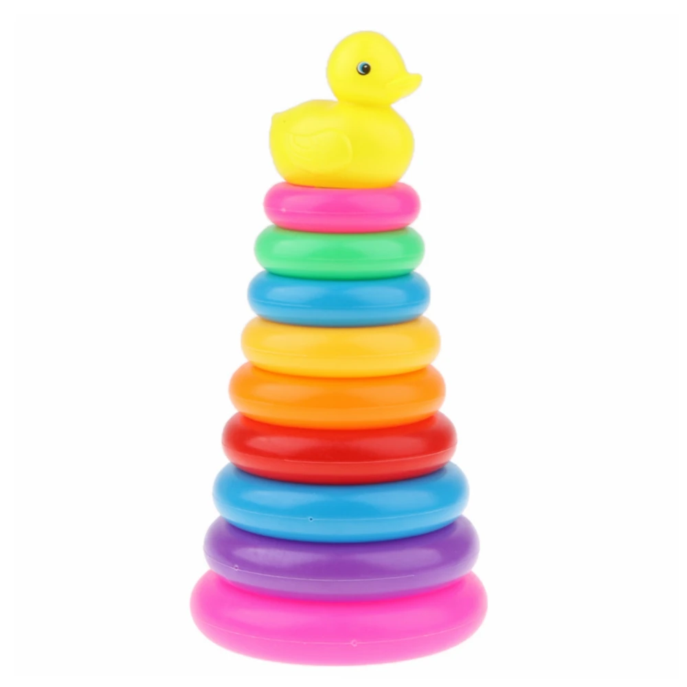 Children's Day Colorful Ring Rainbow Tower Ring DIY Educational Toy Christmas Gifs for Baby Toys Children Doll Toys For Kid Girl
Children's Day Colorful Ring Rainbow Tower Ring DIY Educational Toy Christmas Gifs for Baby Toys Children Doll Toys For Kid Girl