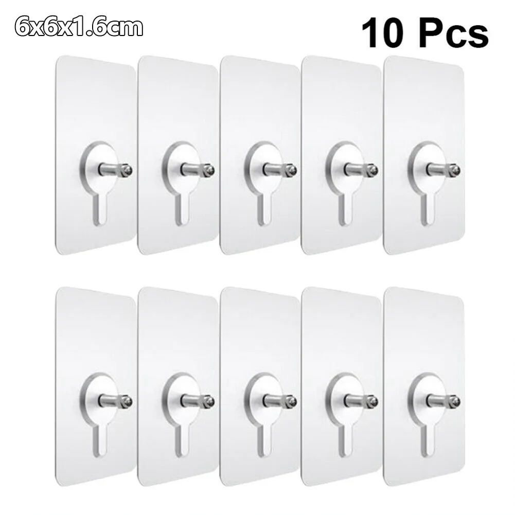 10pcs Punch-Free Screw Stickers Wall Picture Hook Punch-free Drywall Picture Hanging Kit Multiple Function Home Hooks Hangers
10pcs Punch-Free Screw Stickers Wall Picture Hook Punch-free Drywall Picture Hanging Kit Multiple Function Home Hooks Hangers
