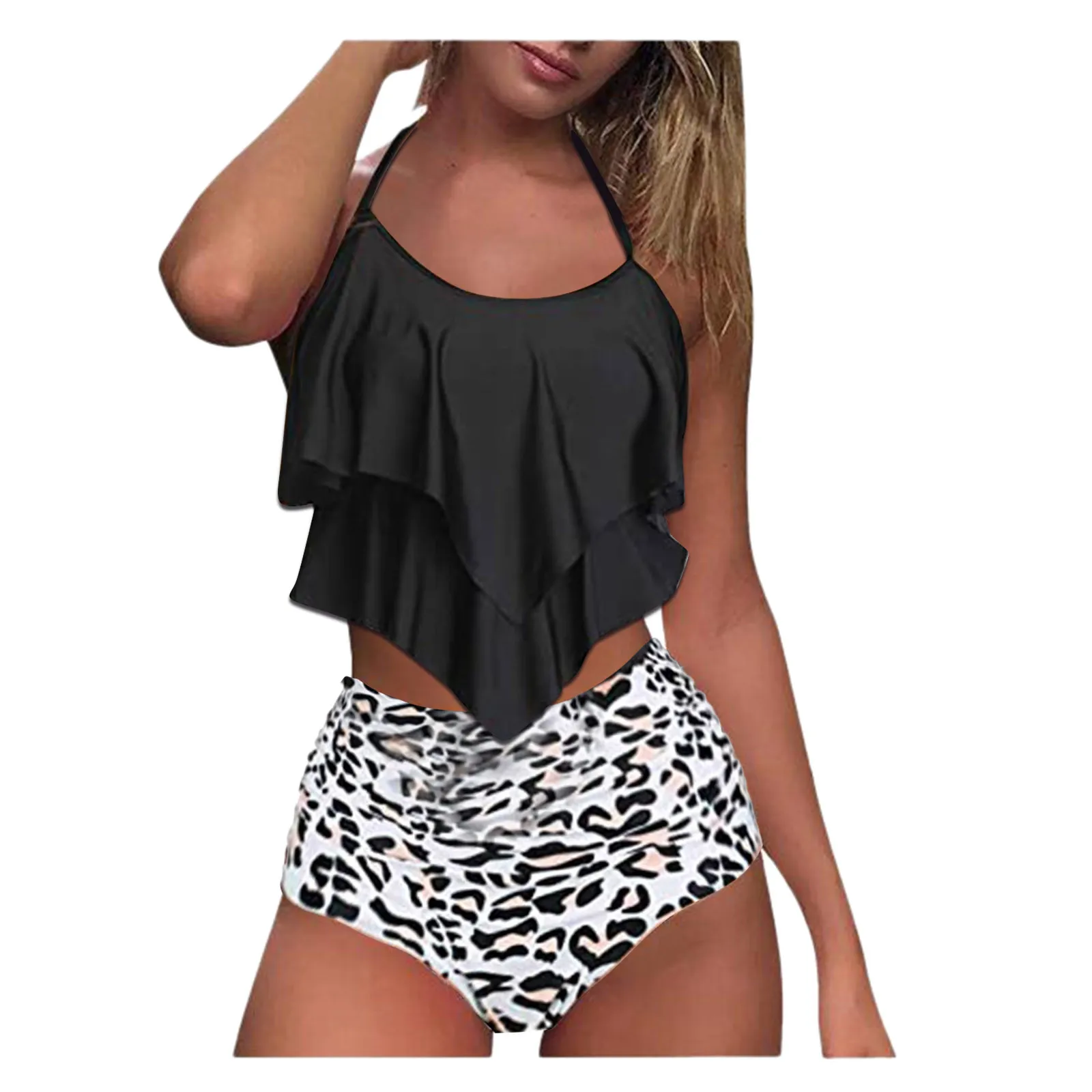 Swimsuit Women Sexy Halter Bathing Swimwear Irregular Bikini Set Two Piece Brazilian Swimsuit Stroje Kapielowe Damskie Biquini
Swimsuit Women Sexy Halter Bathing Swimwear Irregular Bikini Set Two Piece Brazilian Swimsuit Stroje Kapielowe Damskie Biquini