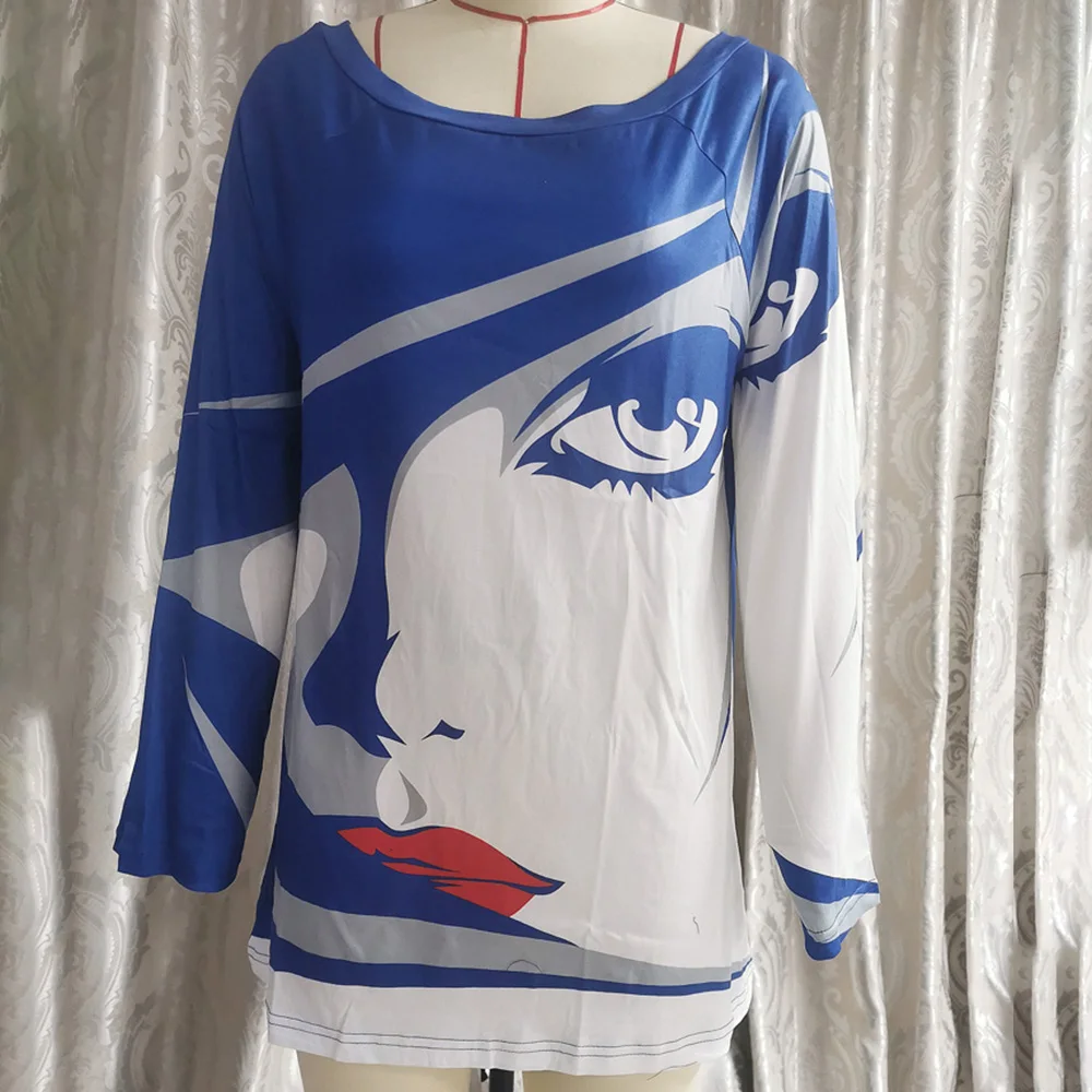 Plus Size Spring Long Sleeve T-Shirt Women Fashion Print Round Neck Casual Loose Female Ladies Pullover Top Streetwear Tees
Plus Size Spring Long Sleeve T-Shirt Women Fashion Print Round Neck Casual Loose Female Ladies Pullover Top Streetwear Tees