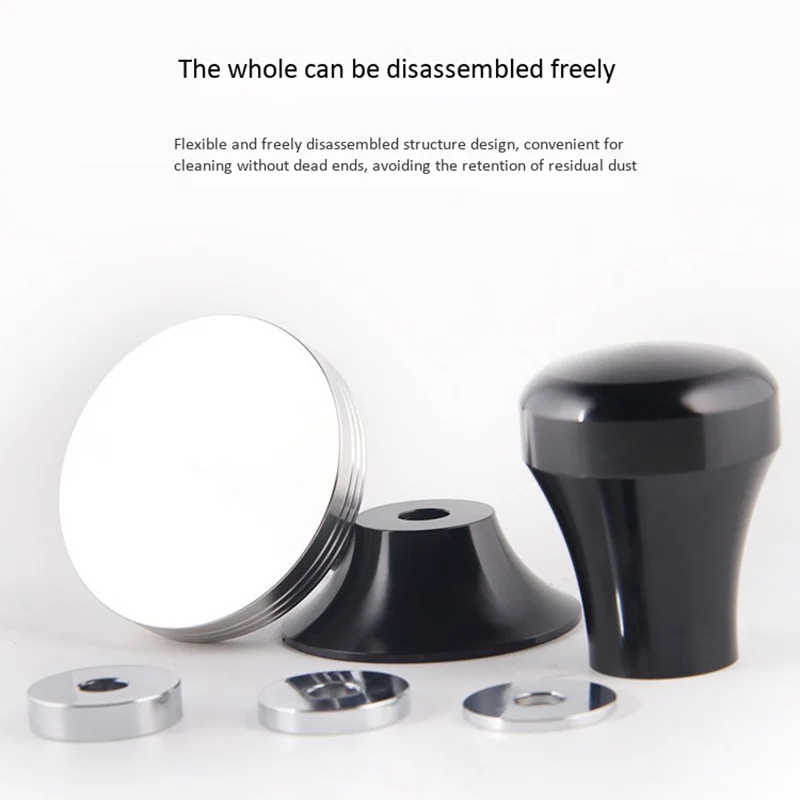 Stainless Steel 58mm Adjustable Needle Coffee Tamper Distributor Fit 58mm Espresso Machine Portafilter with Flat Tamper
Stainless Steel 58mm Adjustable Needle Coffee Tamper Distributor Fit 58mm Espresso Machine Portafilter with Flat Tamper