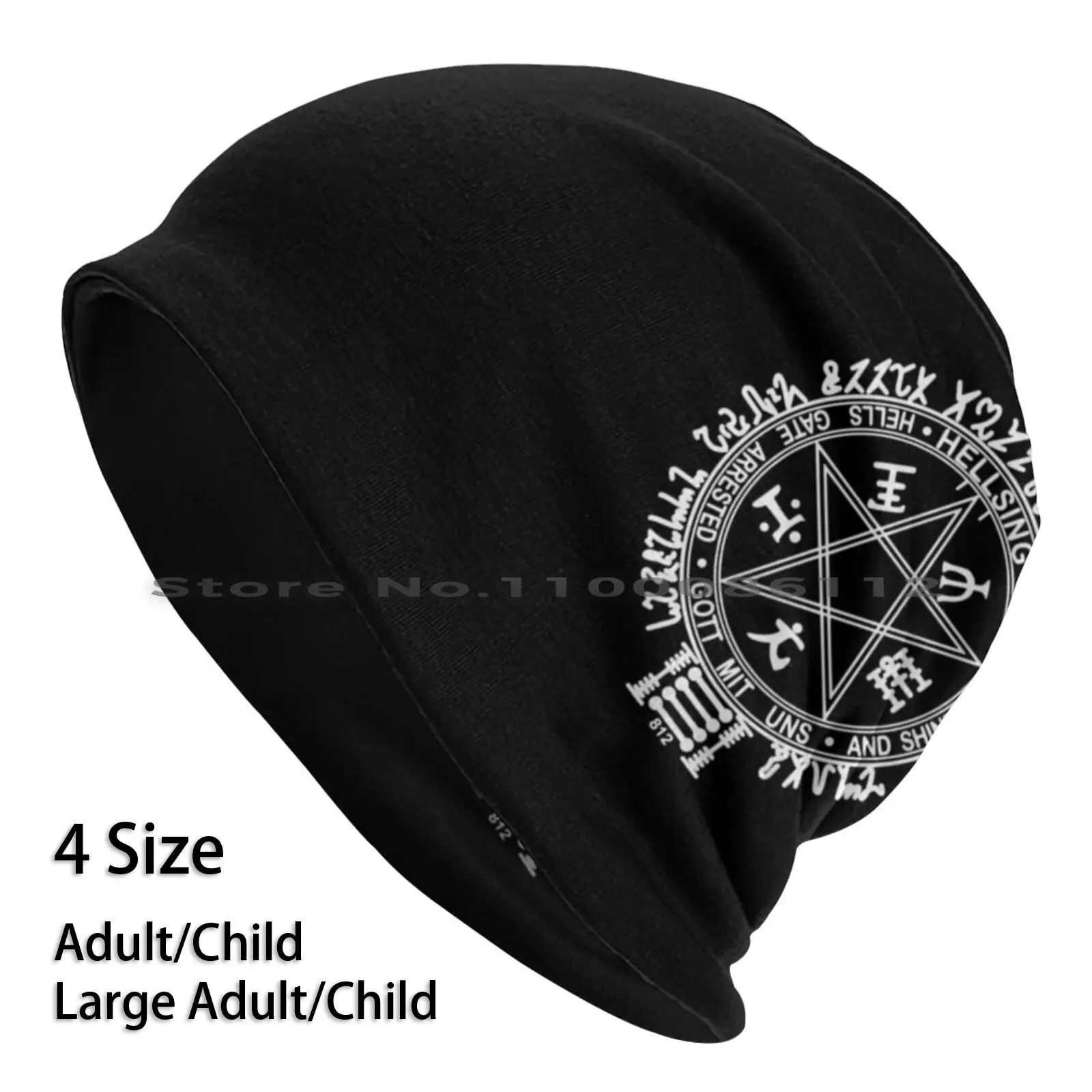 Hellsing Insignia-White Beanies Knit Hat Alucard Hellsing Vampire Integra Dracula Dark Goth Japan Anime Manga Logo Symbol
Hellsing Insignia-White Beanies Knit Hat Alucard Hellsing Vampire Integra Dracula Dark Goth Japan Anime Manga Logo Symbol