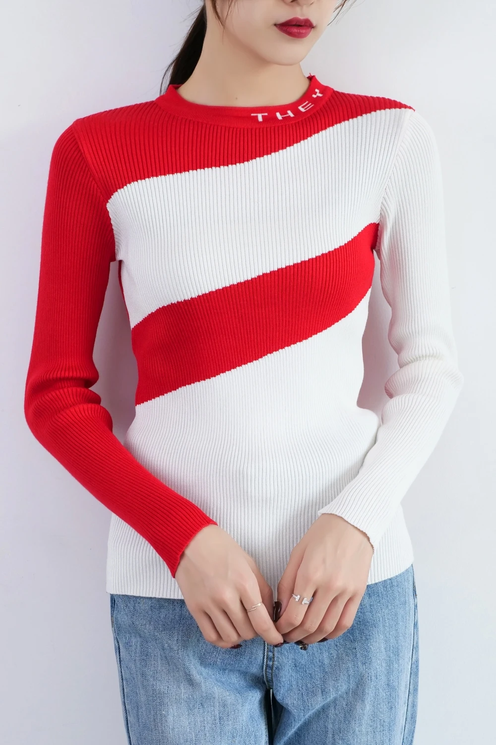 New Fashion Thick O-neck Bottom Shirt 2019 Autumn and Winter Pullover Women Sweater Sueter Mujer Invierno Women Letter 6035 50
New Fashion Thick O-neck Bottom Shirt 2019 Autumn and Winter Pullover Women Sweater Sueter Mujer Invierno Women Letter 6035 50