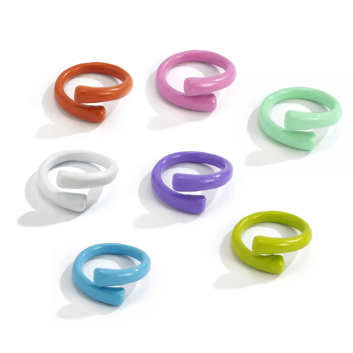 Multicolor Metal Enamel Rings Punk Geometric Chunky Finger Ring Cute Dripping Oil Enamel Ring Vintage Party Jewelry Gift
Multicolor Metal Enamel Rings Punk Geometric Chunky Finger Ring Cute Dripping Oil Enamel Ring Vintage Party Jewelry Gift