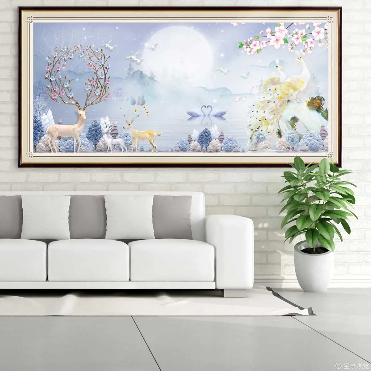 DIY 5D Diamond Painting Animal Deer Peacock Diamond Embroidery Full Round Square Scenery Picture of Rhinestones Home Decoration
DIY 5D Diamond Painting Animal Deer Peacock Diamond Embroidery Full Round Square Scenery Picture of Rhinestones Home Decoration