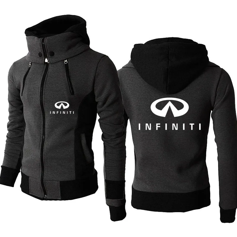 Autumn Winter Hot sale mens Hooded jackets Infiniti car logo anime Print Solid color Harajuku Casual Thicken Men's sportswear
Autumn Winter Hot sale mens Hooded jackets Infiniti car logo anime Print Solid color Harajuku Casual Thicken Men's sportswear
