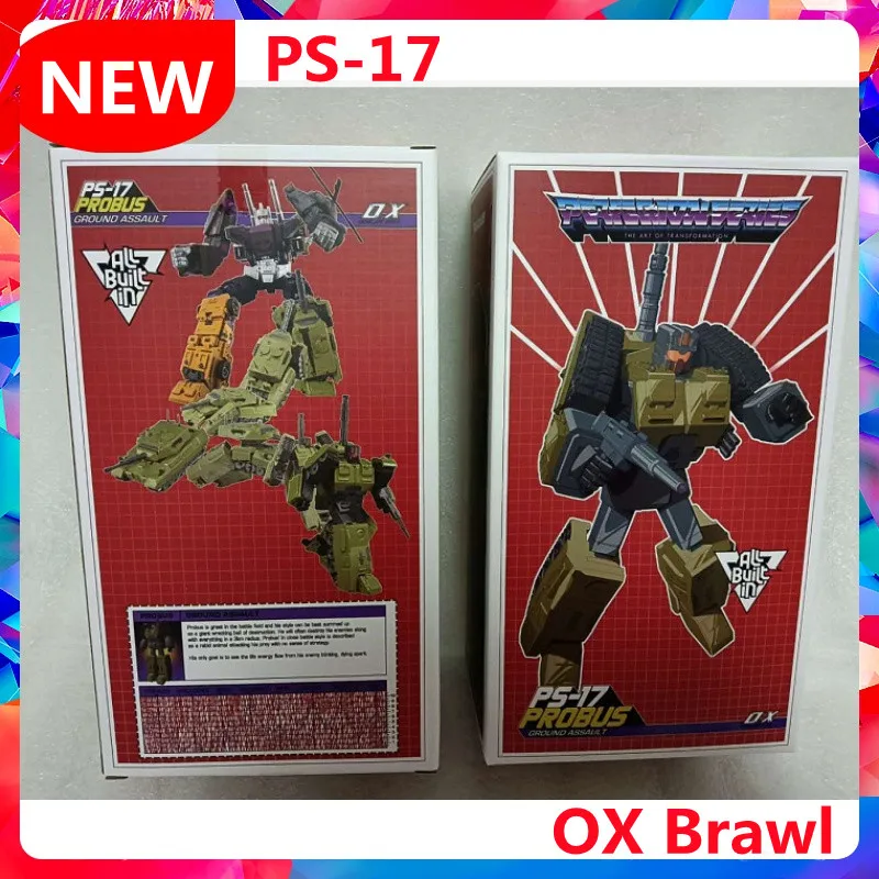 Новая мерная трансформер MMC OX Brawl в наличии MP OX Bruticus combaticon, фигурка, игрушки PS17 с коробкой
Новая мерная трансформер MMC OX Brawl в наличии MP OX Bruticus combaticon, фигурка, игрушки PS17 с коробкой