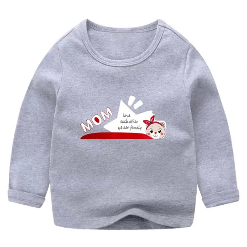 Long Sleeve Children Clothing T-Shirts Spring Autumn Kid Boys Tops Cartoon T Shirts Cotton Kids Girls Clothes 1-10 Years Old
Long Sleeve Children Clothing T-Shirts Spring Autumn Kid Boys Tops Cartoon T Shirts Cotton Kids Girls Clothes 1-10 Years Old