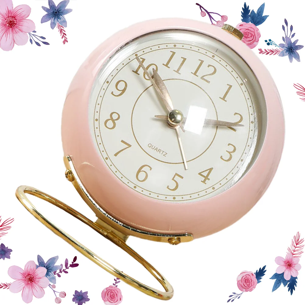 Metal Alarm Clock Round Alarm Clock Desktop Alarm Clock Bedside Alarm Clock (Beige Shipment without Battery) 
Metal Alarm Clock Round Alarm Clock Desktop Alarm Clock Bedside Alarm Clock (Beige Shipment without Battery)
