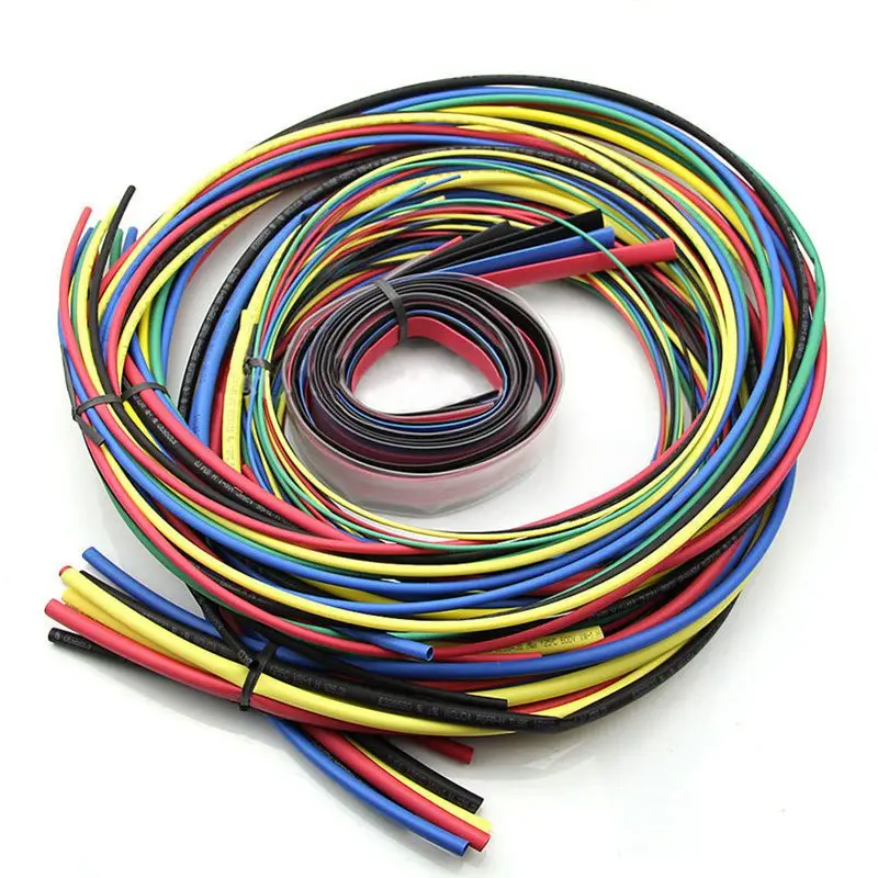55M/Kit Heat Shrink Tubing 11 sizes Colourful Tube Sleeving Wire Cable 6 Colors 
55M/Kit Heat Shrink Tubing 11 sizes Colourful Tube Sleeving Wire Cable 6 Colors