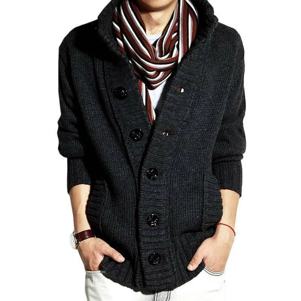 Men Thick Chunky Cable Long Sleeve Button Cardigan Casual Jacket Sweater Coat
Men Thick Chunky Cable Long Sleeve Button Cardigan Casual Jacket Sweater Coat