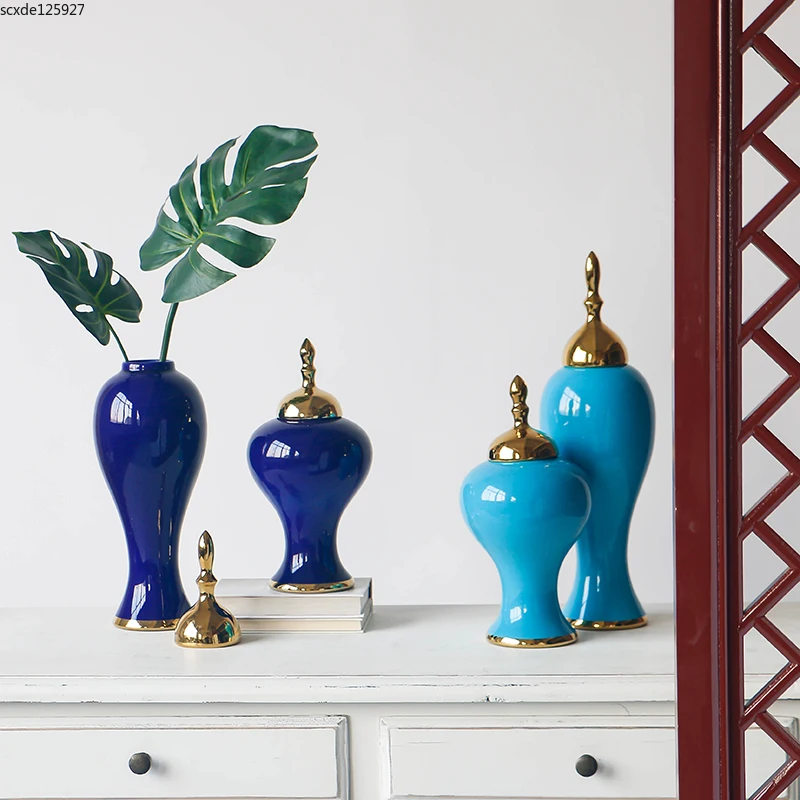 Classical Retro Plating Ceramic Vase Storage Tank Handicraft Furnishings Desktop Decoration Porcelain Storage Jar Flower Vase
Classical Retro Plating Ceramic Vase Storage Tank Handicraft Furnishings Desktop Decoration Porcelain Storage Jar Flower Vase