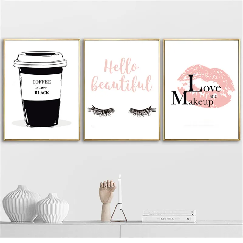 Fashion Poster Pink Perfume Bottle Lips Makeup Canvas Print Painting Modern Vogue Wall Art Pictures For Living Room Home Decor
Fashion Poster Pink Perfume Bottle Lips Makeup Canvas Print Painting Modern Vogue Wall Art Pictures For Living Room Home Decor