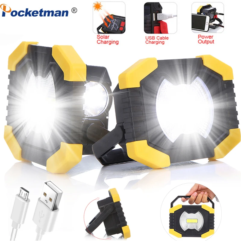 100W Led Flashlight Solar Work Light Lamp Spotlight 180 Degrees Adjustable Lanterns Rechargeable Camping Lamp Built-in Battery
100W Led Flashlight Solar Work Light Lamp Spotlight 180 Degrees Adjustable Lanterns Rechargeable Camping Lamp Built-in Battery