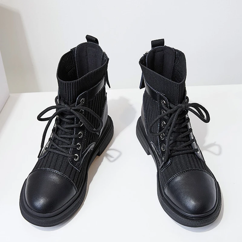 Women Platform Sock Boots 2021 Summer Autumn Winter New Boot Girl Fashion High Top Shoes Female Motorcycle Ankle Boots For Women
Women Platform Sock Boots 2021 Summer Autumn Winter New Boot Girl Fashion High Top Shoes Female Motorcycle Ankle Boots For Women