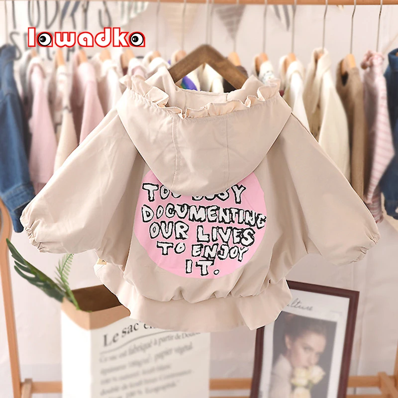 Lawadka Spring Autumn Kids Clothing For Girls Print Children Hooded Jackets Coats Casual Children's Outerwear Baby Girl Clothes
Lawadka Spring Autumn Kids Clothing For Girls Print Children Hooded Jackets Coats Casual Children's Outerwear Baby Girl Clothes