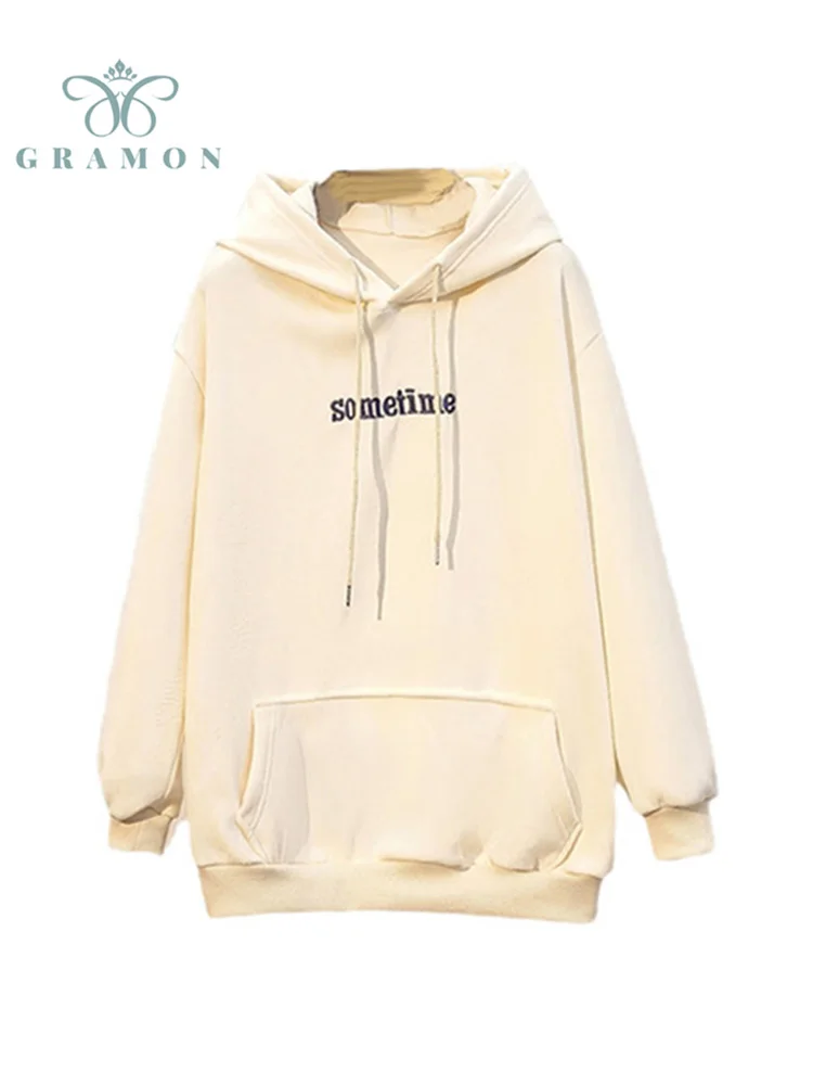 Hoodies Women Thicken Sweatshirts Oversized Loose Casual Hooded Pullovers Long Sleeve Top Warm Women Fall Winter Sudadera Mujer
Hoodies Women Thicken Sweatshirts Oversized Loose Casual Hooded Pullovers Long Sleeve Top Warm Women Fall Winter Sudadera Mujer
