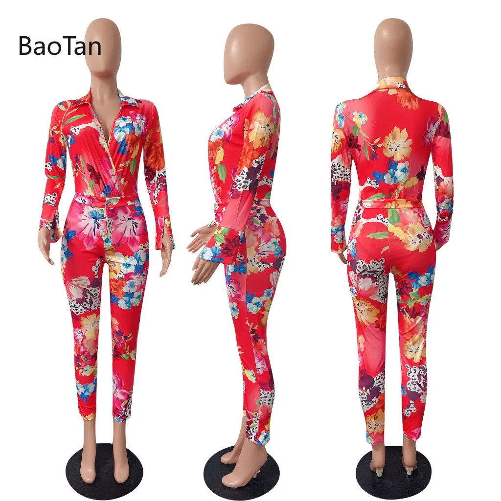 Two Piece Set Casual Outfits for Women Print V-neck Women Clothing
Two Piece Set Casual Outfits for Women Print V-neck Women Clothing