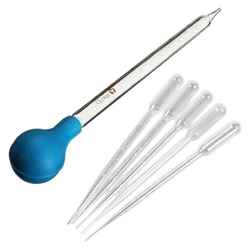 10pcs 3ML Disposable Plastic Eye Dropper Set Transfer Graduated Pipettes & 10ml Rubber Head Glass Dropper Glass Pipette Lab Drop
10pcs 3ML Disposable Plastic Eye Dropper Set Transfer Graduated Pipettes & 10ml Rubber Head Glass Dropper Glass Pipette Lab Drop
