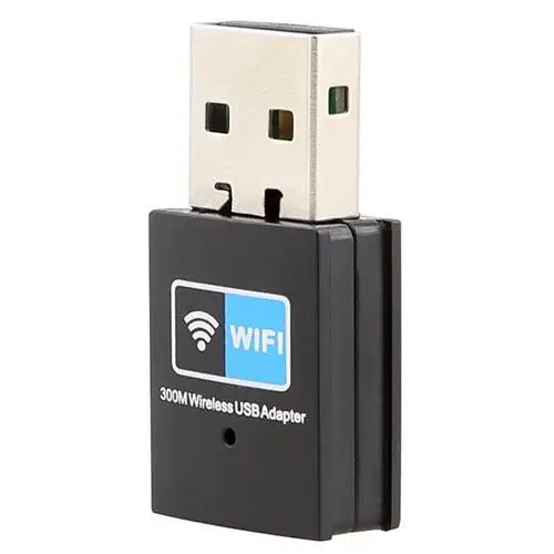 300Mbps Mini Wireless USB WiFi Adapter 802.11 b/g/n Network LAN Card Dongle
300Mbps Mini Wireless USB WiFi Adapter 802.11 b/g/n Network LAN Card Dongle