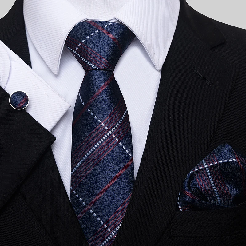 Роскошный высококачественный бриллиантовый галстук носовой платок запонка