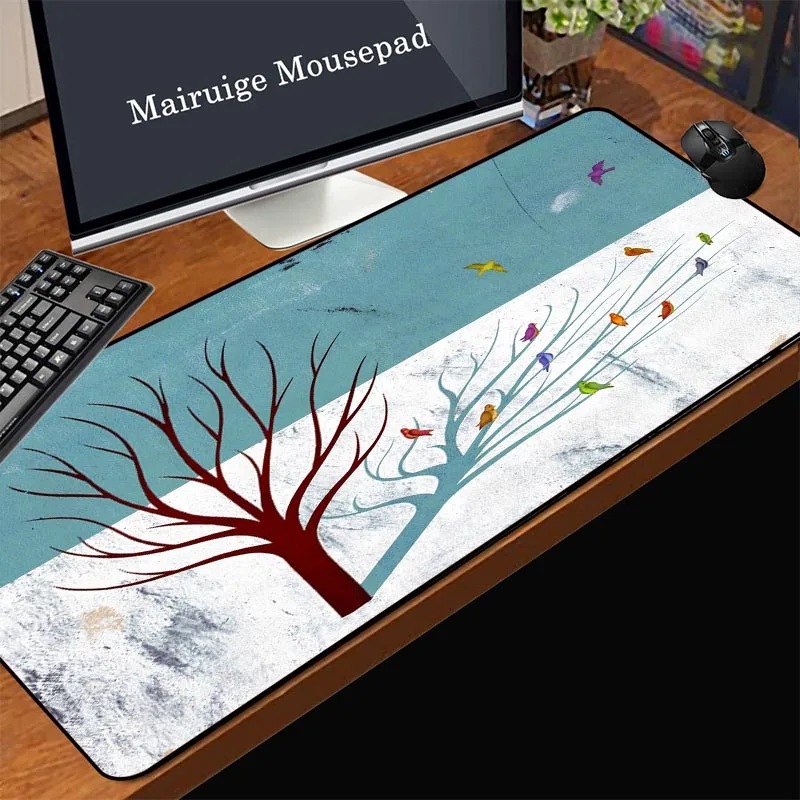 Mairuige Durable Anime Mouse Pad Winter Tree and Bird Illusion Illustration Rubber Non-slip Office Computer Keyboard Mat
Mairuige Durable Anime Mouse Pad Winter Tree and Bird Illusion Illustration Rubber Non-slip Office Computer Keyboard Mat