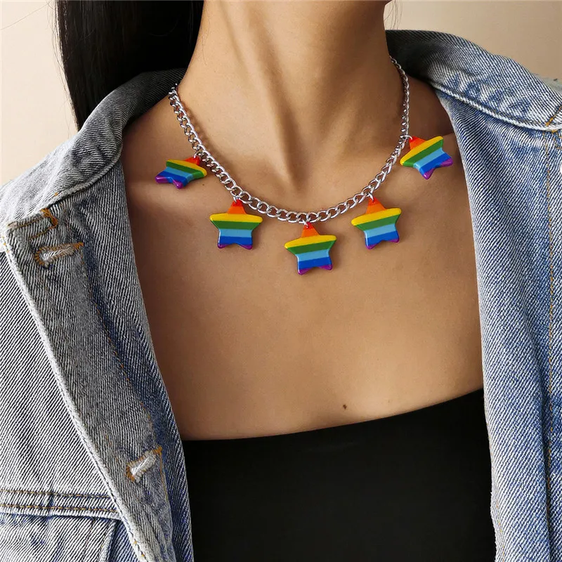 Korean Version Generous Temperament Single-layer Cross Chain Tassel Female Necklace Jewelry Retro Creativity Color Star Necklace
Korean Version Generous Temperament Single-layer Cross Chain Tassel Female Necklace Jewelry Retro Creativity Color Star Necklace