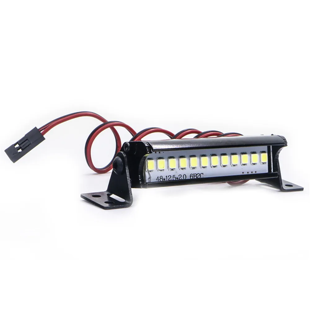 LED Light Bar For 1/10 Traxxas TRX4 SCX10 KM2 CC01LED Super Bright 12 LED Light Bar RC Crawler Car Parts
LED Light Bar For 1/10 Traxxas TRX4 SCX10 KM2 CC01LED Super Bright 12 LED Light Bar RC Crawler Car Parts