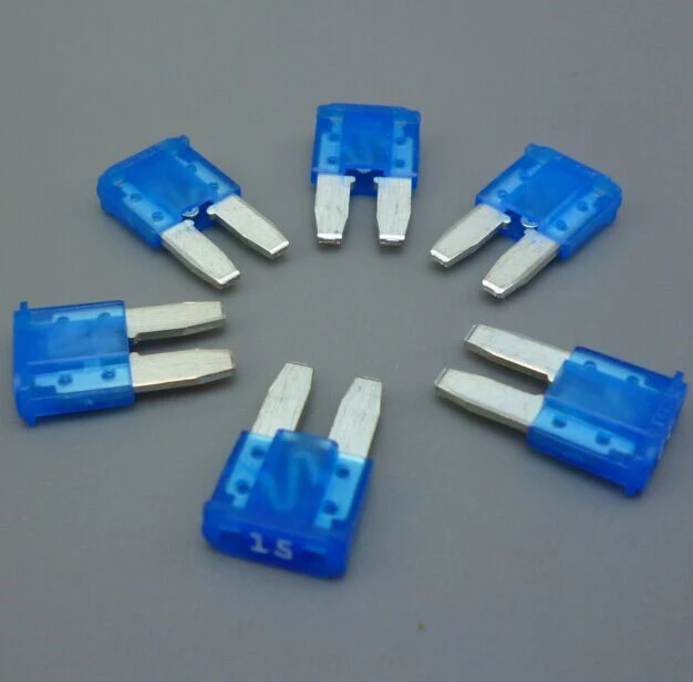500pcs 8mm 15A auto micro Mini Blade Fuse Car fuse