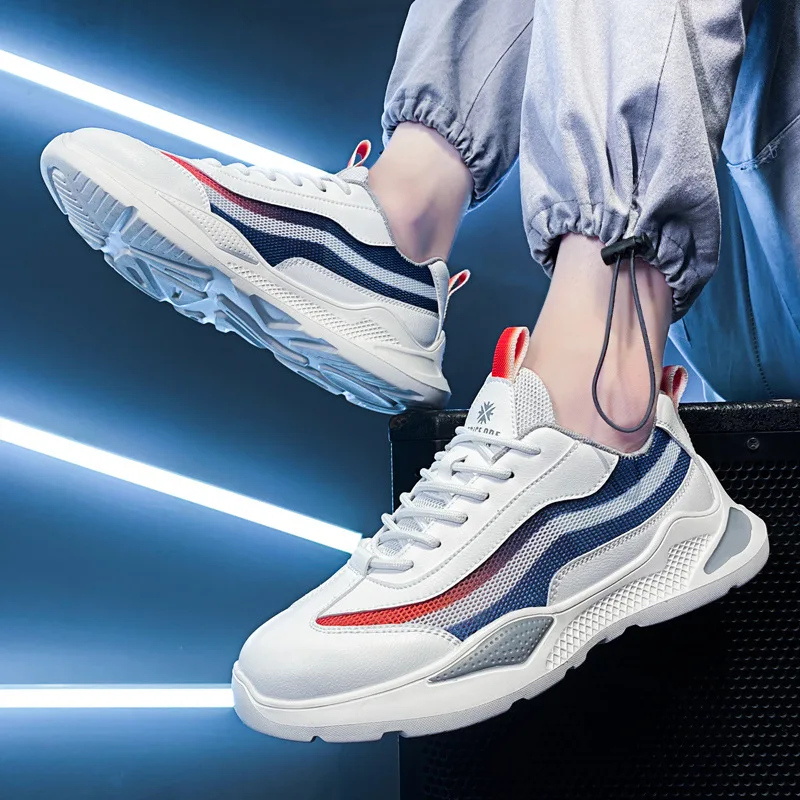 Fashion Casual Men's Sports Shoes 2021 Summer New Korean Casual Sports Shoes Men's Breathable Mesh Trendy Fashion Running Shoes
Fashion Casual Men's Sports Shoes 2021 Summer New Korean Casual Sports Shoes Men's Breathable Mesh Trendy Fashion Running Shoes