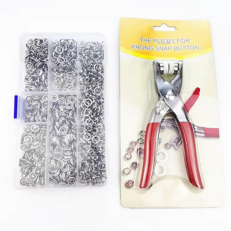 Stainless Steel Ring Prong Snap Kit, Metal Cap, Sewing Clothes, Shoes, Hat, Backpack, DIY Handicrafts, 200 Sets
Stainless Steel Ring Prong Snap Kit, Metal Cap, Sewing Clothes, Shoes, Hat, Backpack, DIY Handicrafts, 200 Sets