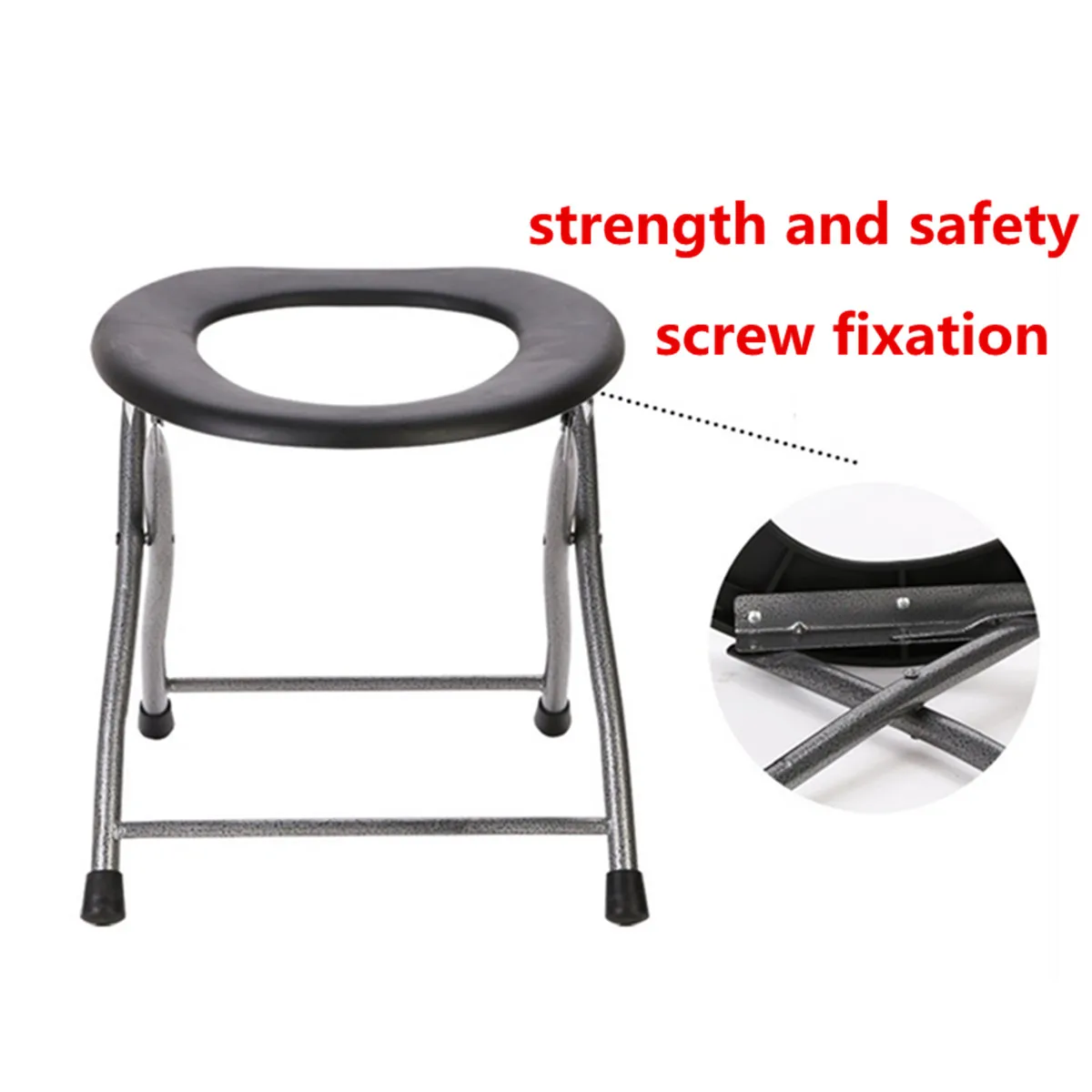 Seat Commode Folding Portable Toilet Seat Commode for Pregnant, Outdoor Camping RV Emergency
Seat Commode Folding Portable Toilet Seat Commode for Pregnant, Outdoor Camping RV Emergency
